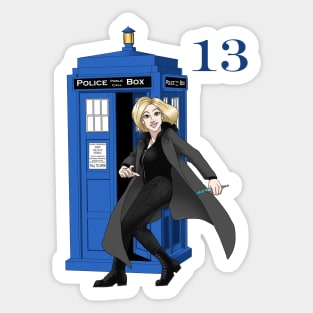 13th Doctor Sticker